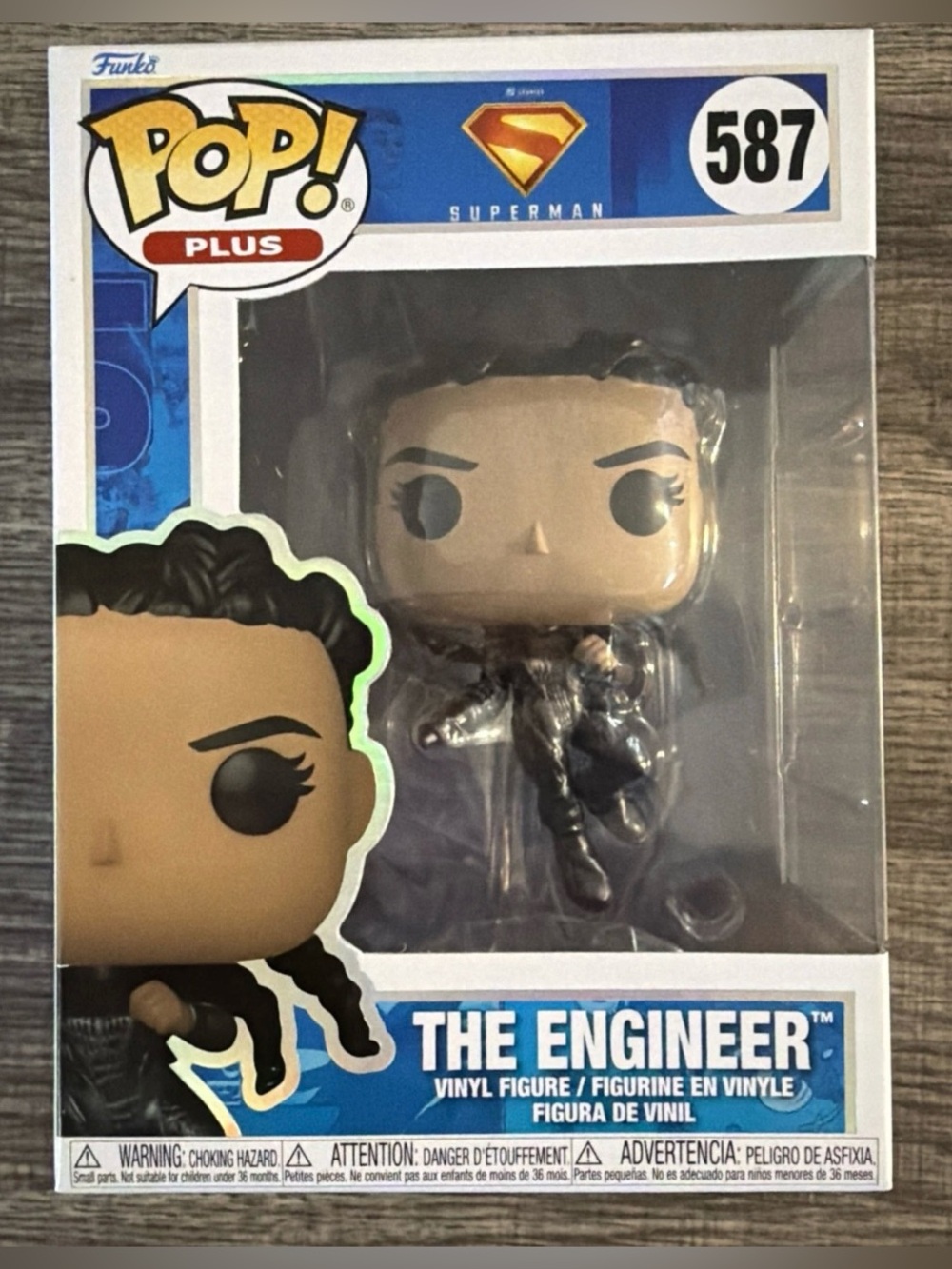 Funko Pop! Vinyl: DC Universe/superman - The Engineer #587 - Pop Protector